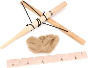 Fire Starter Survival Tool, Wood Fire Starter Kit Bushcraft Gear with Lightweight for Outdoor Camping (1 Seater 170x170cm)