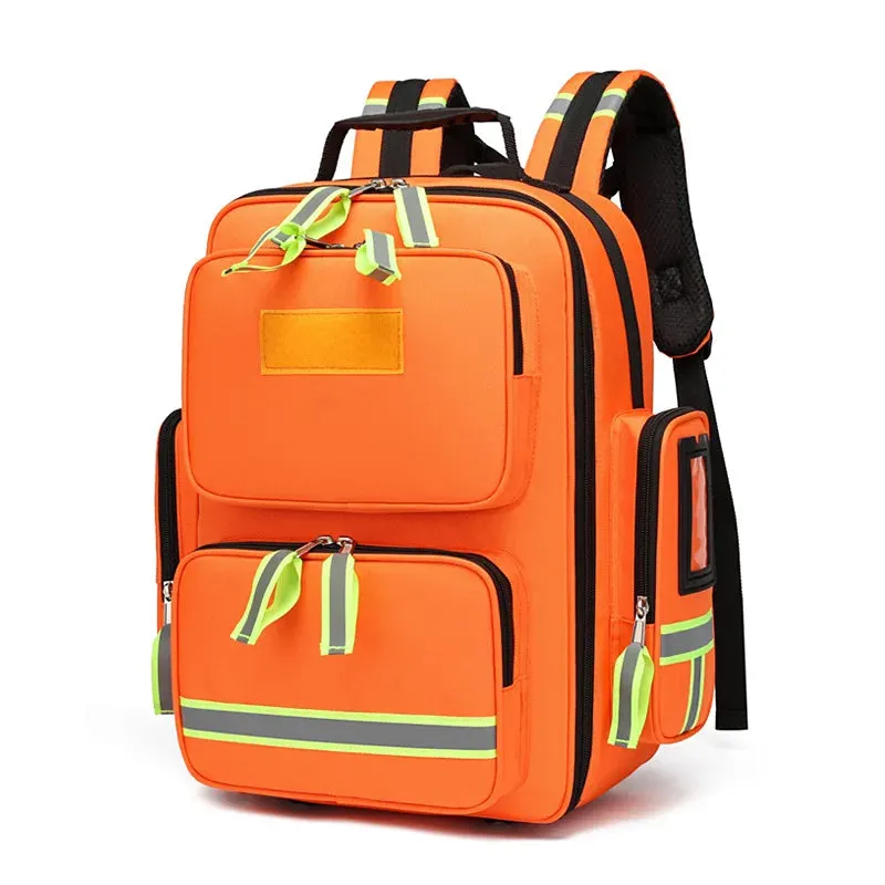 First Aid Kits Emergency Rescue Backpack - Large Capacity Sorted Storage for Outdoor Camping and Survival