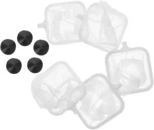 Fish Breeding Net Bag with Suction Cups Aquarium Fish Incubator Net Safe Practical