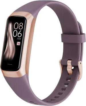 Fitness Tracker with 24/7 Blood Oxygen Heart Rate and Sleep Monitor,IP68 Waterproof,1.10''AMOLED Touch Color Screen,Step Counter Health Activity Trackers for Women Men