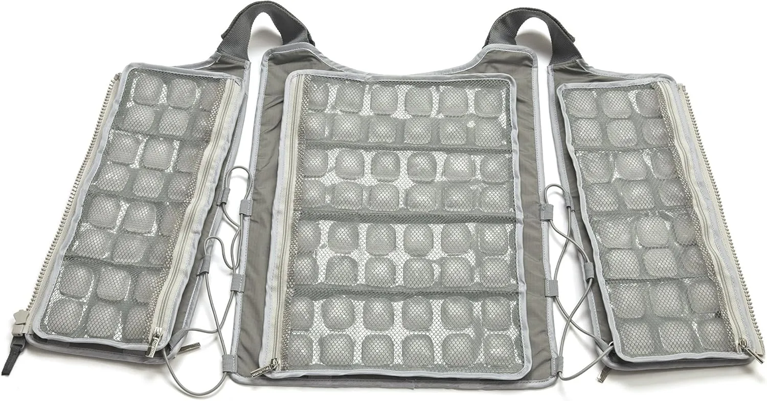 FlexiFreeze Ice Vest Professional Cooling Kit - Cooling Vest with Additional Refill Panel and Travel Cooler