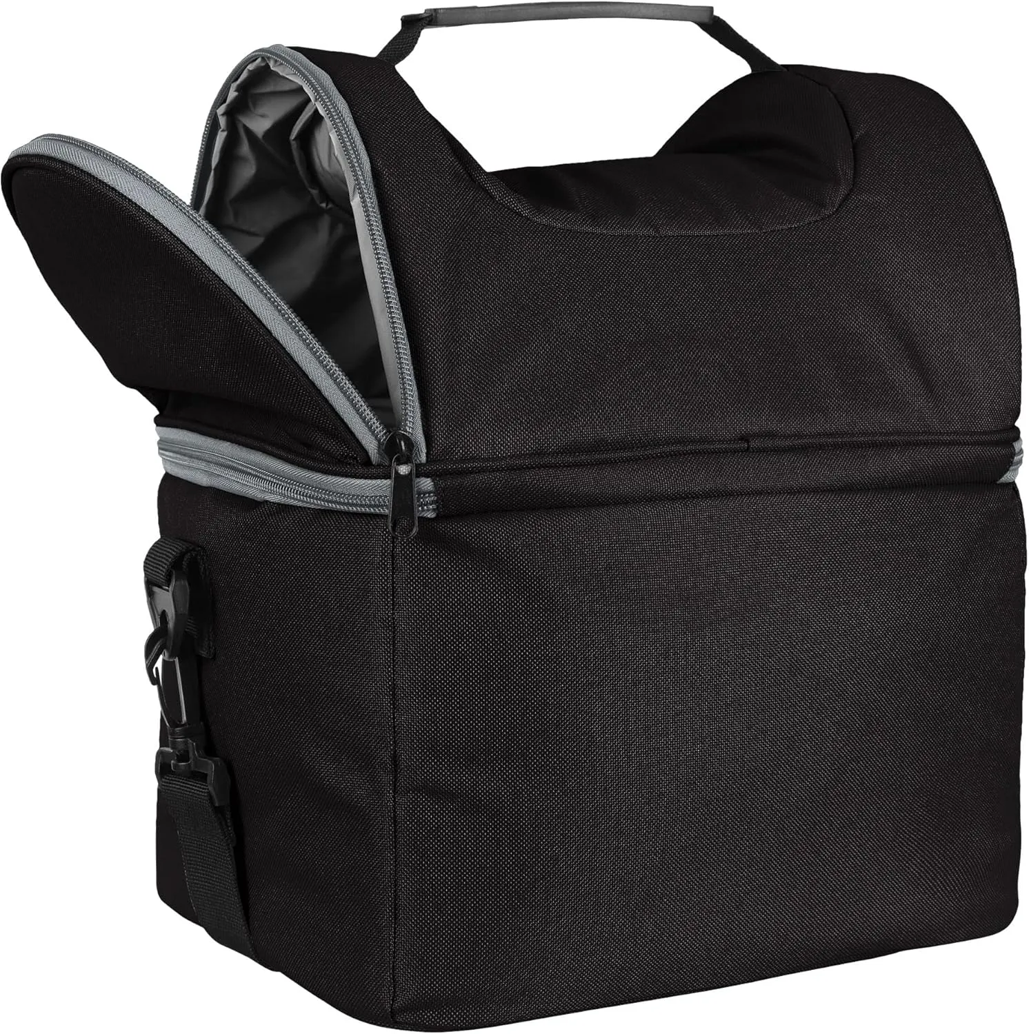 FOCO NFL Unisex-Adult NFL Team Logo Solid Double Compartment Cooler
