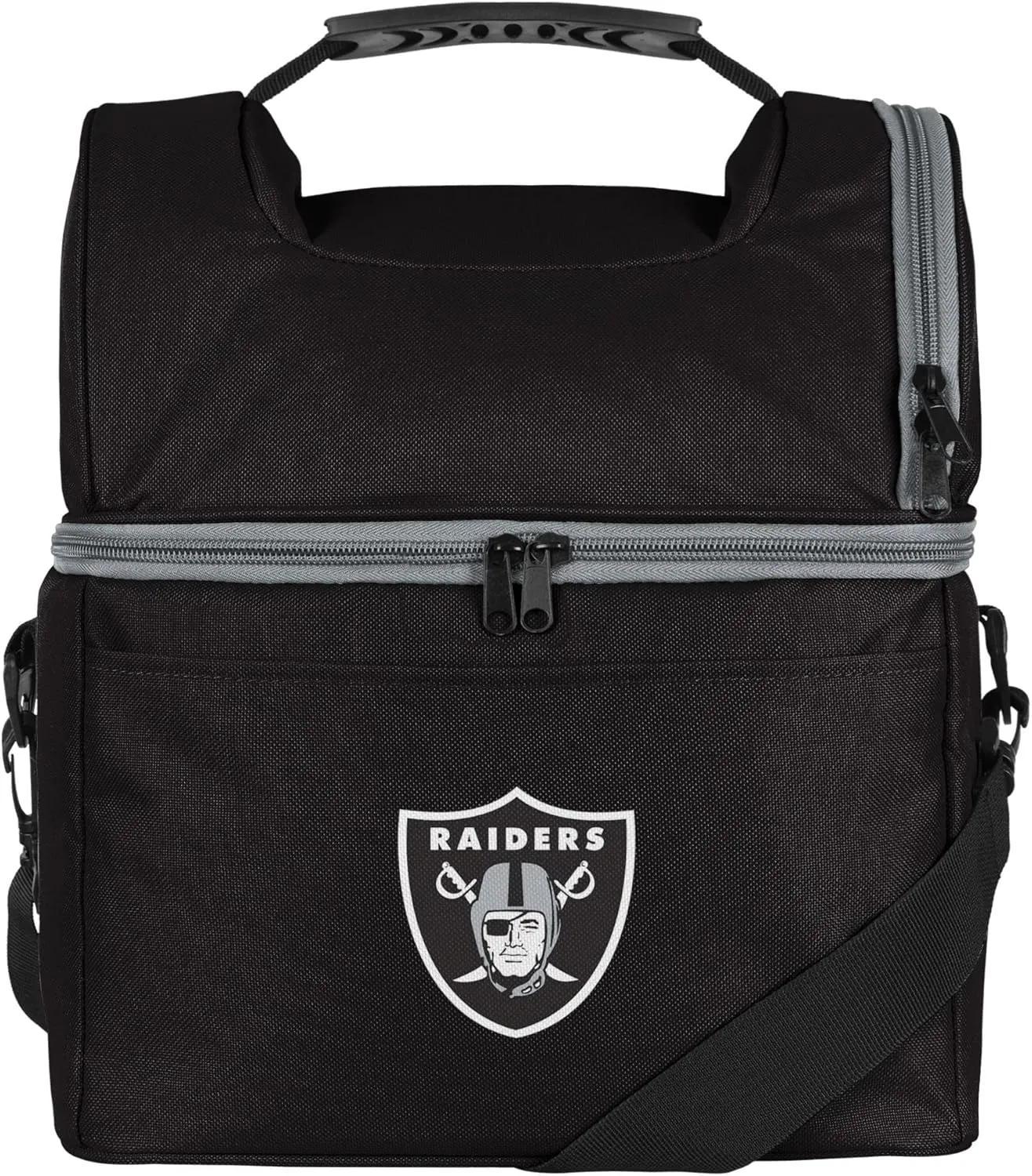 FOCO NFL Unisex-Adult NFL Team Logo Solid Double Compartment Cooler