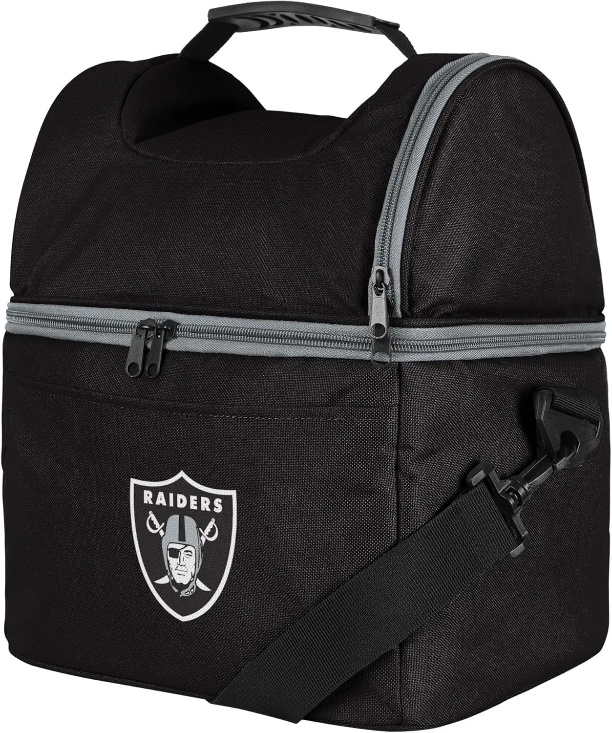 FOCO NFL Unisex-Adult NFL Team Logo Solid Double Compartment Cooler