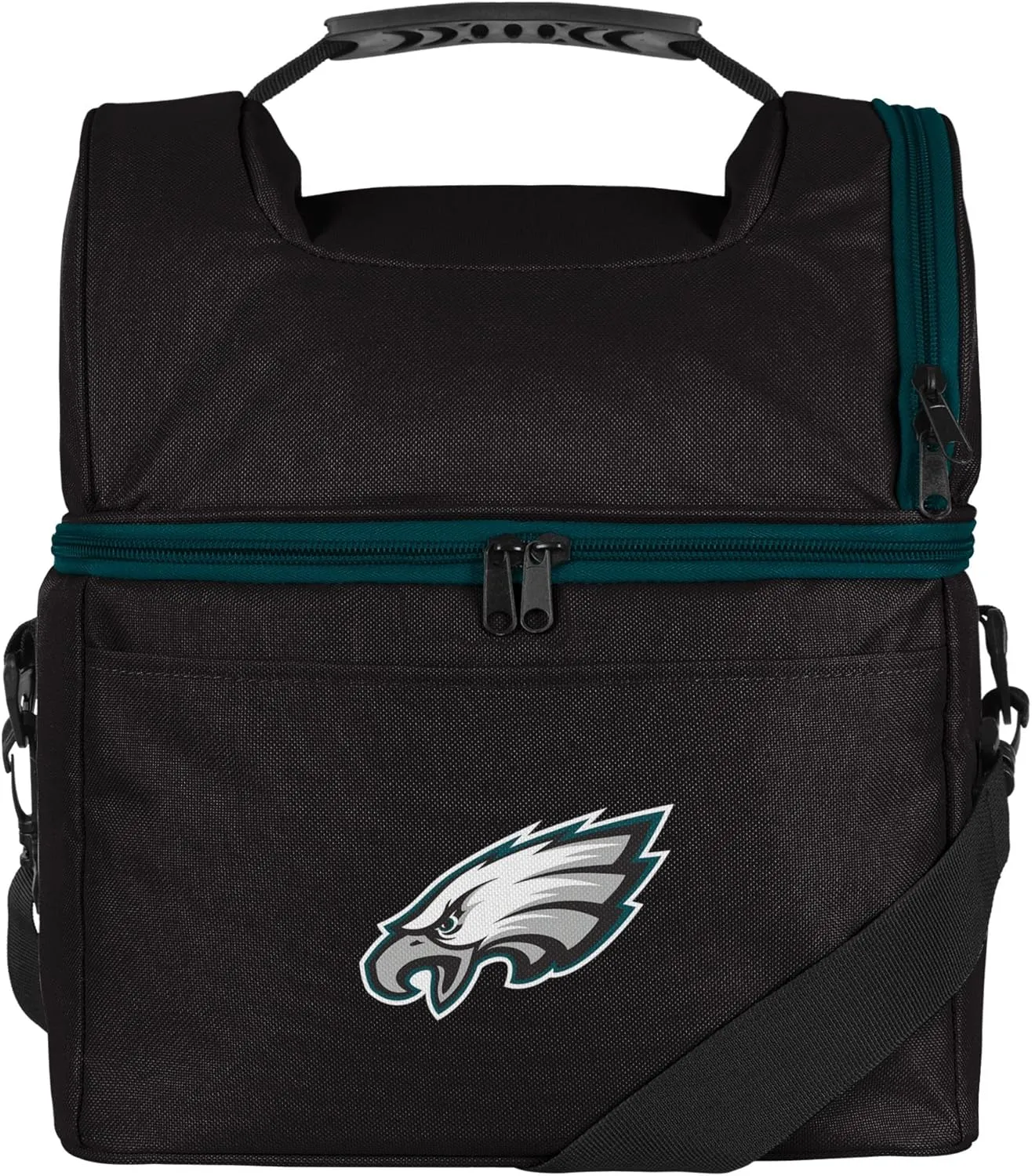 FOCO NFL Unisex-Adult NFL Team Logo Solid Double Compartment Cooler