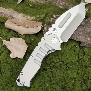 Folding Survival Knife with Stainless Steel Blade for Outdoors