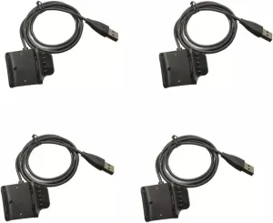 for 4pcs Garmin Delta Sport Delta Upland Delta XC Training Dog Collars Anti Barking Collar Charger Clip with USB Cable