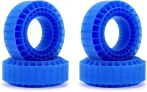 for Axial for SCX10 for Capra for TRX4 for BRX01 for TF2 for GEN8 for 1/10 RC Crawler 1.9" Wheel Tires Silica Gel Insert Foam Soft 108mm RC Car Repair Kit(Blue)