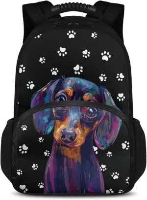 FOR U DESIGNS Backpack Cooler with Storage Asethetic Travel Backpack for Women 17 Inch Lightweight Backpack