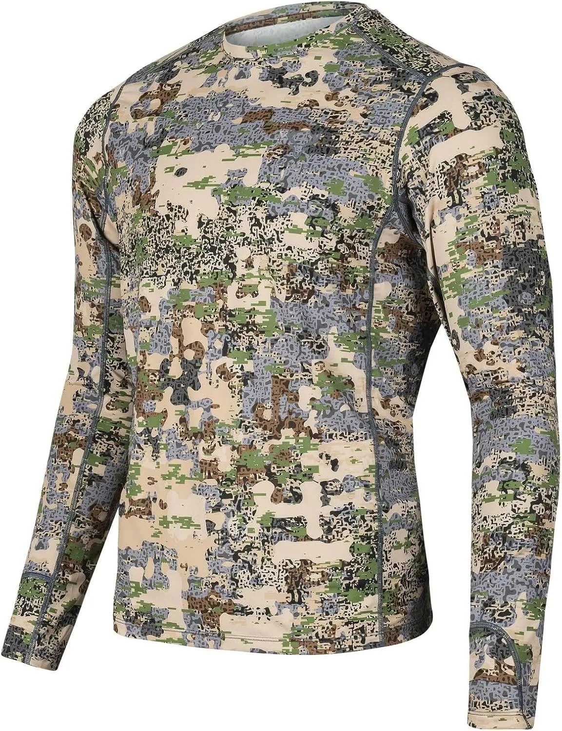 FORLOH Men's SolAir Long Sleeve Shirt - Lightweight Sun Shirt/UPF 50  Sun Protection/Cooling & Quick-Dry Technology