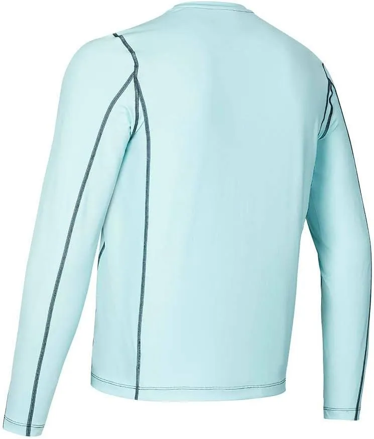 FORLOH Men's SolAir Long Sleeve Shirt - Lightweight Sun Shirt/UPF 50  Sun Protection/Cooling & Quick-Dry Technology