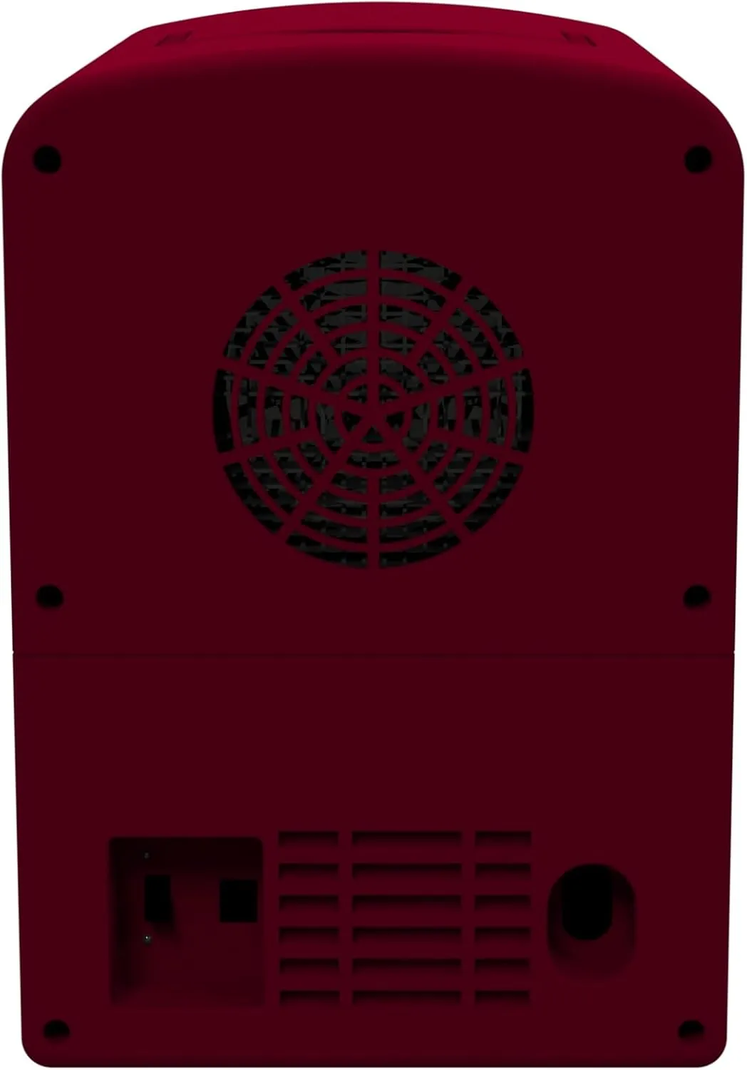 Frigidaire Retro Mini Personal Fridge Cooler, Holds up to 9 Cans, Portable for Car, Office, Bedroom, Dorm Room, or Cabin, Includes 110V AC and 12V DC cords - 11.8"D x 7.1"W x 10.1"H, Red