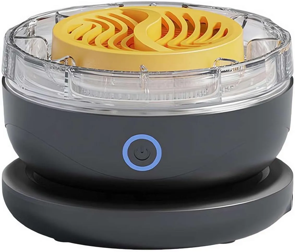 Fruit and Vegetable Washing Machine,Portable IPX7 Fruit Cleaner Device,with Wireless Charging & Hydroxyl Water Ion Purification Technology for Fruits, Vegetables, Aquatic Products, Meat (Black)