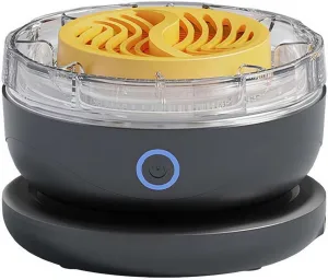Fruit and Vegetable Washing Machine,Portable IPX7 Fruit Cleaner Device,with Wireless Charging & Hydroxyl Water Ion Purification Technology for Fruits, Vegetables, Aquatic Products, Meat (Black)