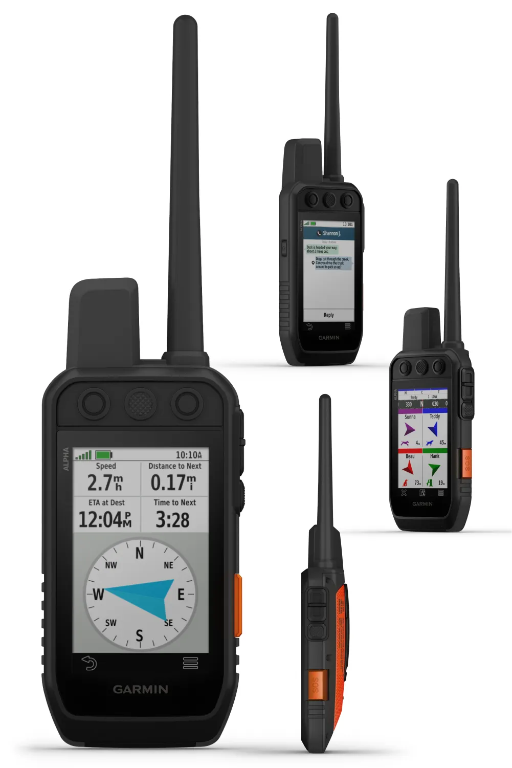 Garmin Alpha 300 / Alpha 300i Advanced Dog Tracking and Training Handheld with Wearable4U Bundle