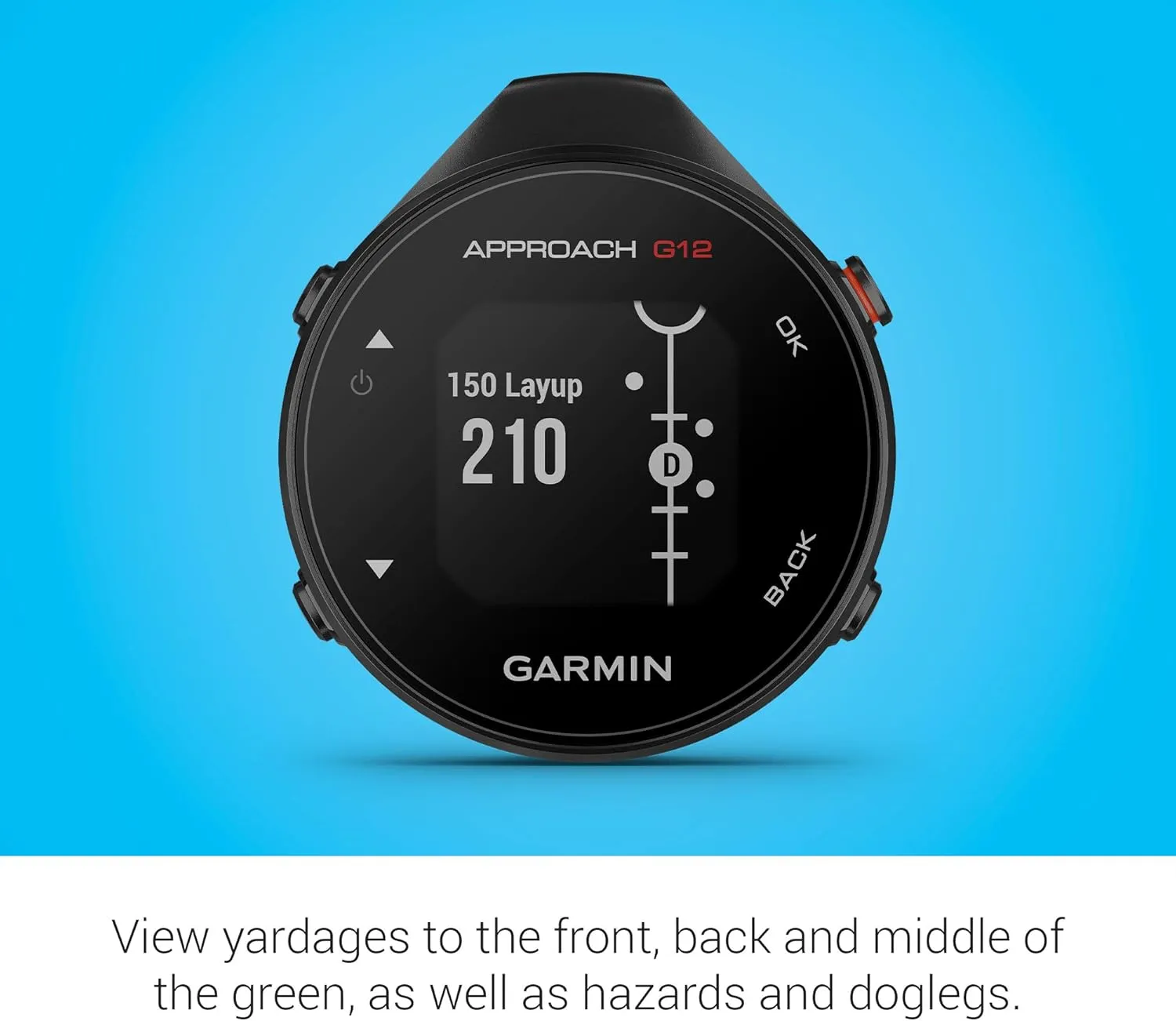 Garmin Approach G12 Golfing Handheld | Preloaded with 42k CourseView Maps | Scorekeeping | Golf System with Approach CT10 Starter Kit, Club Tracking System (3 Sensors) and Signature Power Bundle