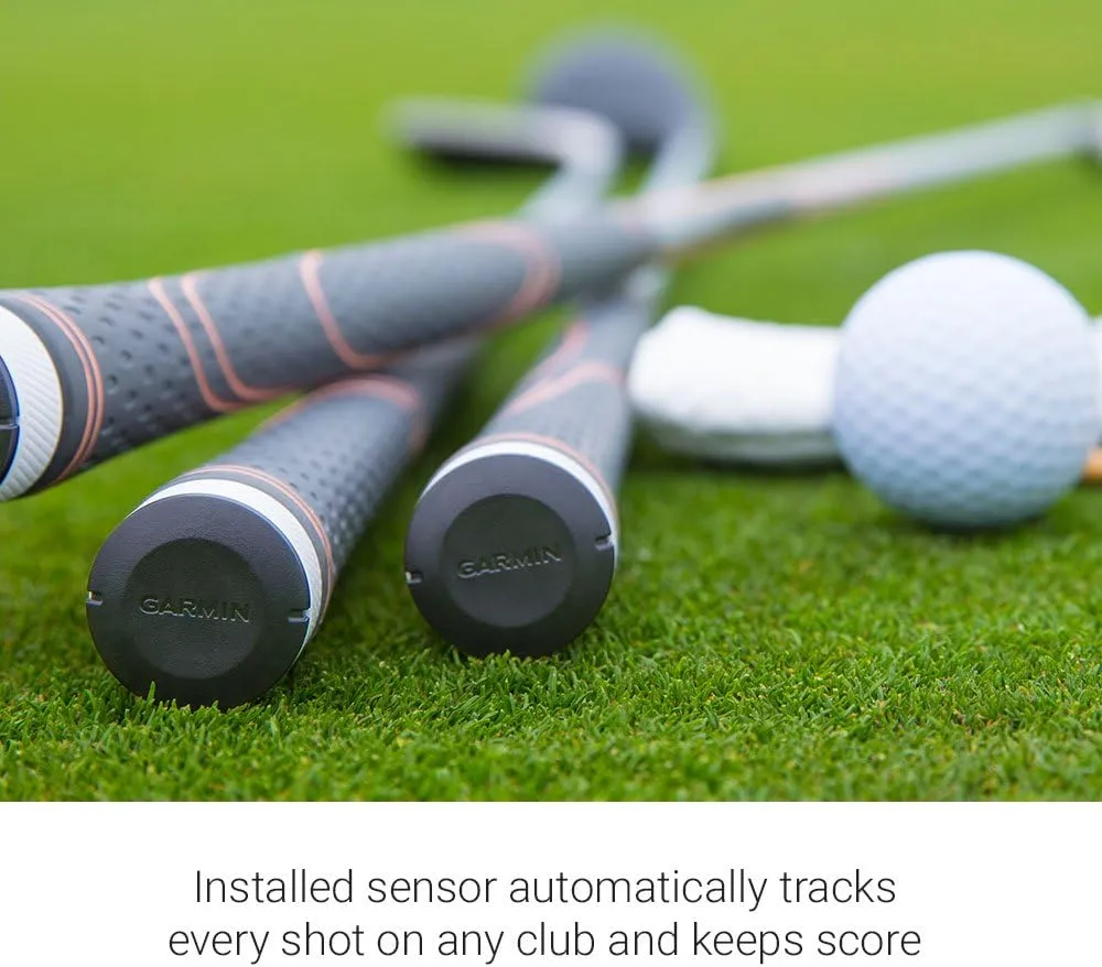 Garmin Approach G12 Golfing Handheld | Preloaded with 42k CourseView Maps | Scorekeeping | Golf System with Approach CT10 Starter Kit, Club Tracking System (3 Sensors) and Signature Power Bundle