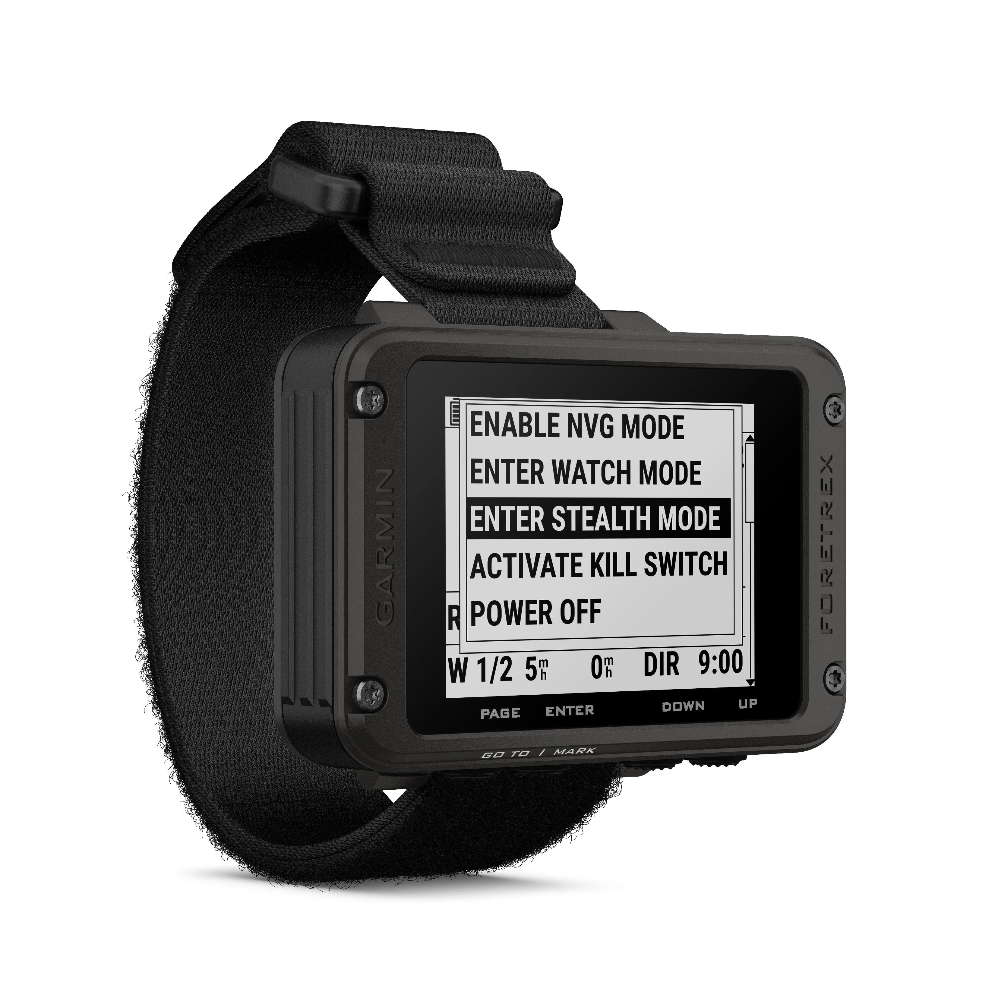 Garmin Foretrex 801 Wrist-mounted GPS Navigator, Tactical Features with AAA Batteries and Wearable4U Power Bank Bundle