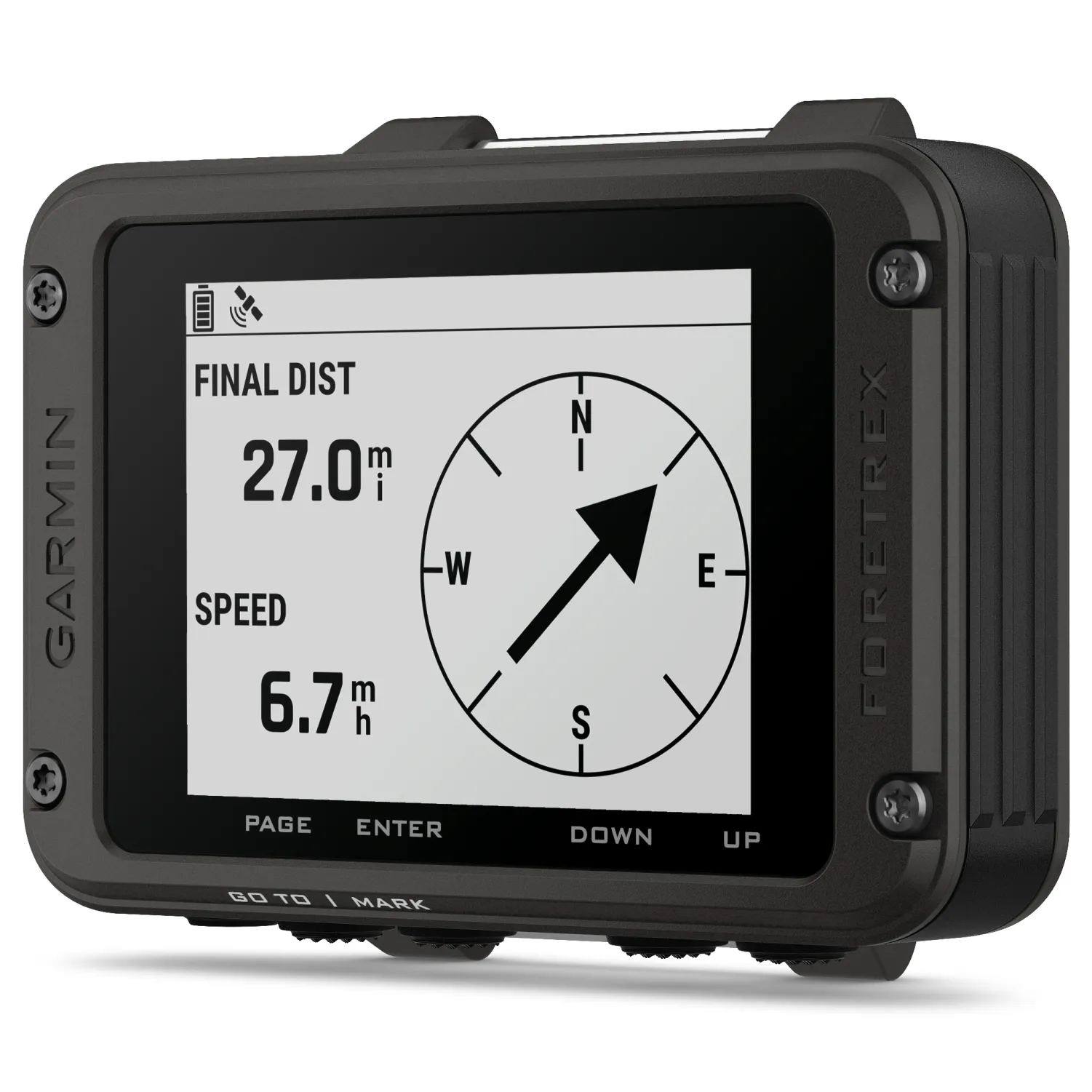 Garmin Foretrex 801 Wrist-mounted GPS Navigator, Tactical Features with AAA Batteries and Wearable4U Power Bank Bundle