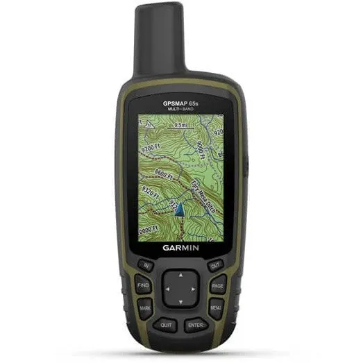 Garmin GPSMAP® 65s Multi-Band/Multi-GNSS Handheld with Sensors GPS