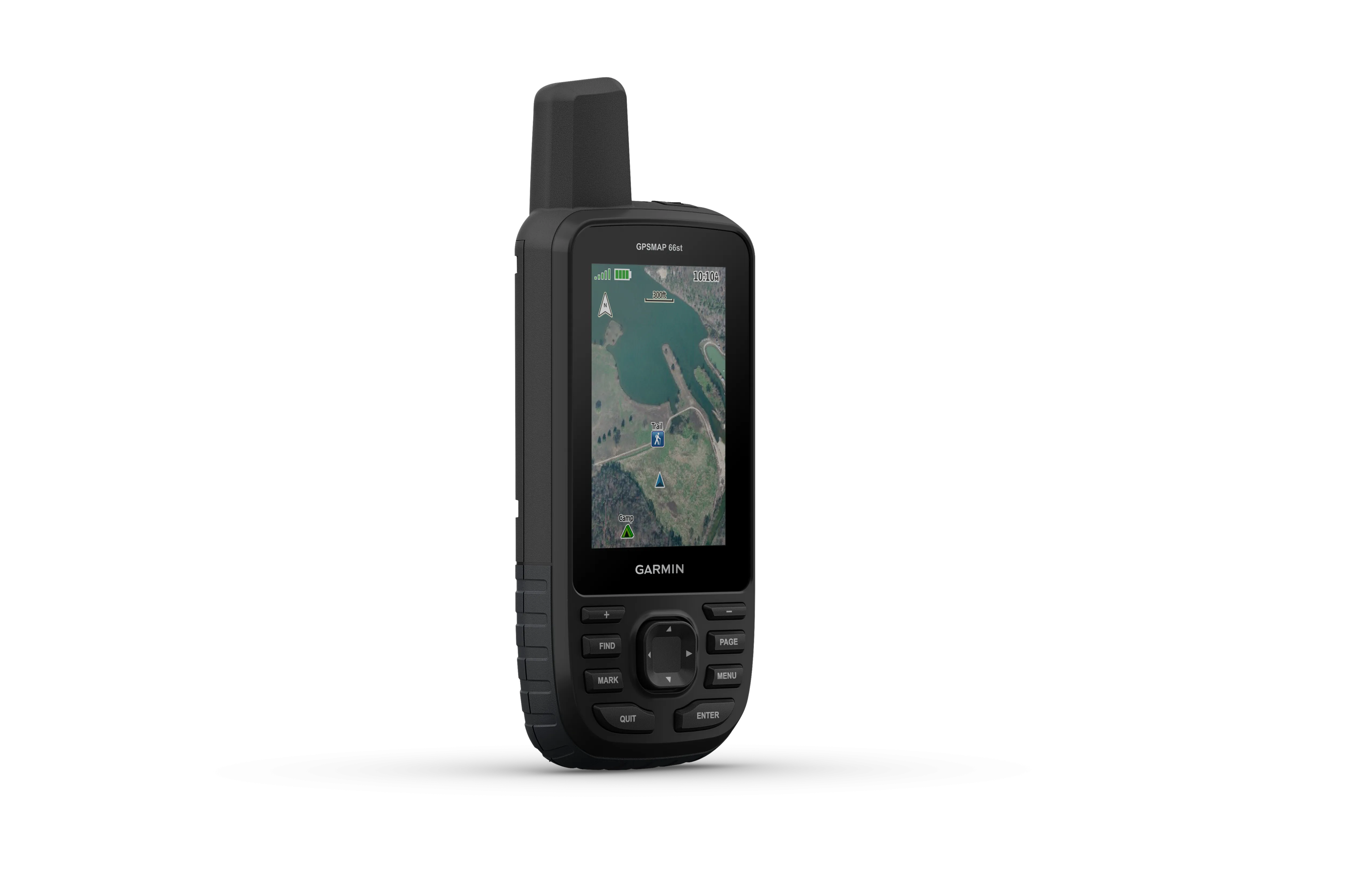 Garmin GPSMAP 66st, Handheld Hiking GPS w/ 3” Color, TOPO Maps 010-01918-10