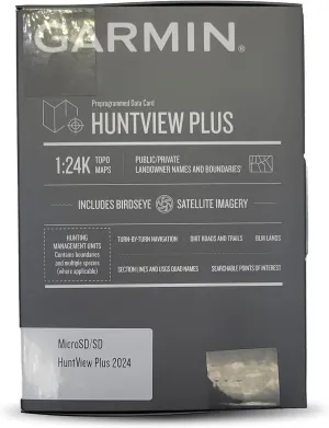 Garmin Huntview Plus Maps 2024/2025- Louisiana
