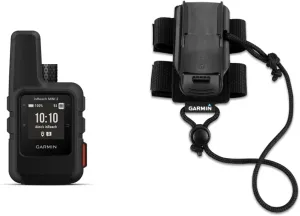 Garmin inReach Mini 2 (Black) and Garmin Backpack Tether Accessory Bundle