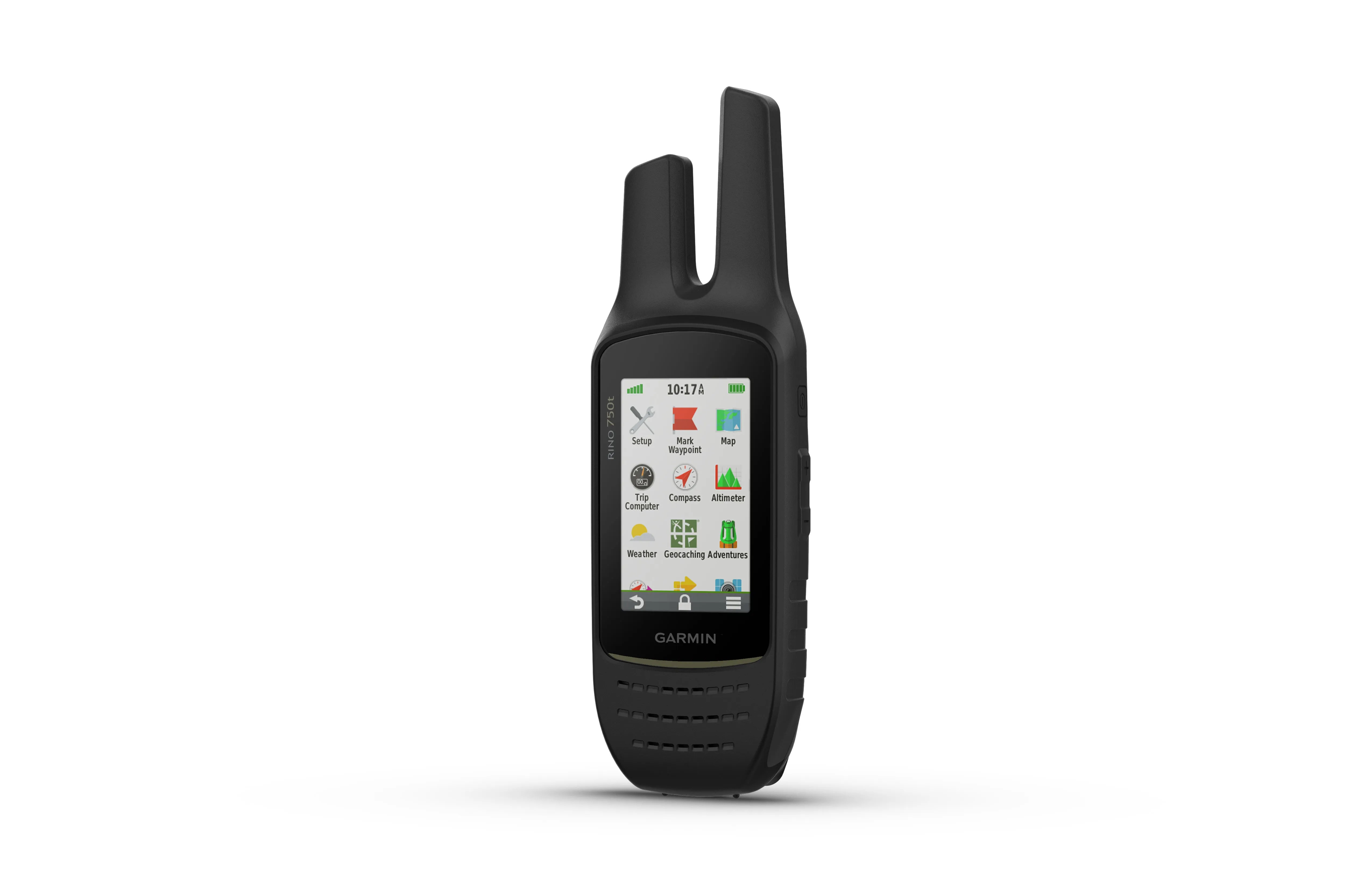 Garmin Rino 750t Two-Way Radio with Topo Mapping with Wearable4U Power Bank Bundle