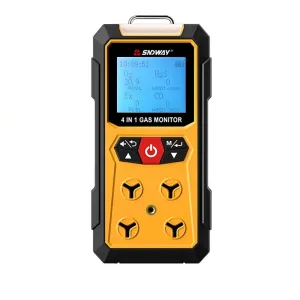Gas Detector Meter 4 in 1 Oxygen O2 Carbon Monoxide CO H2S Ex Combustible Gas Analyzer Leak Detector