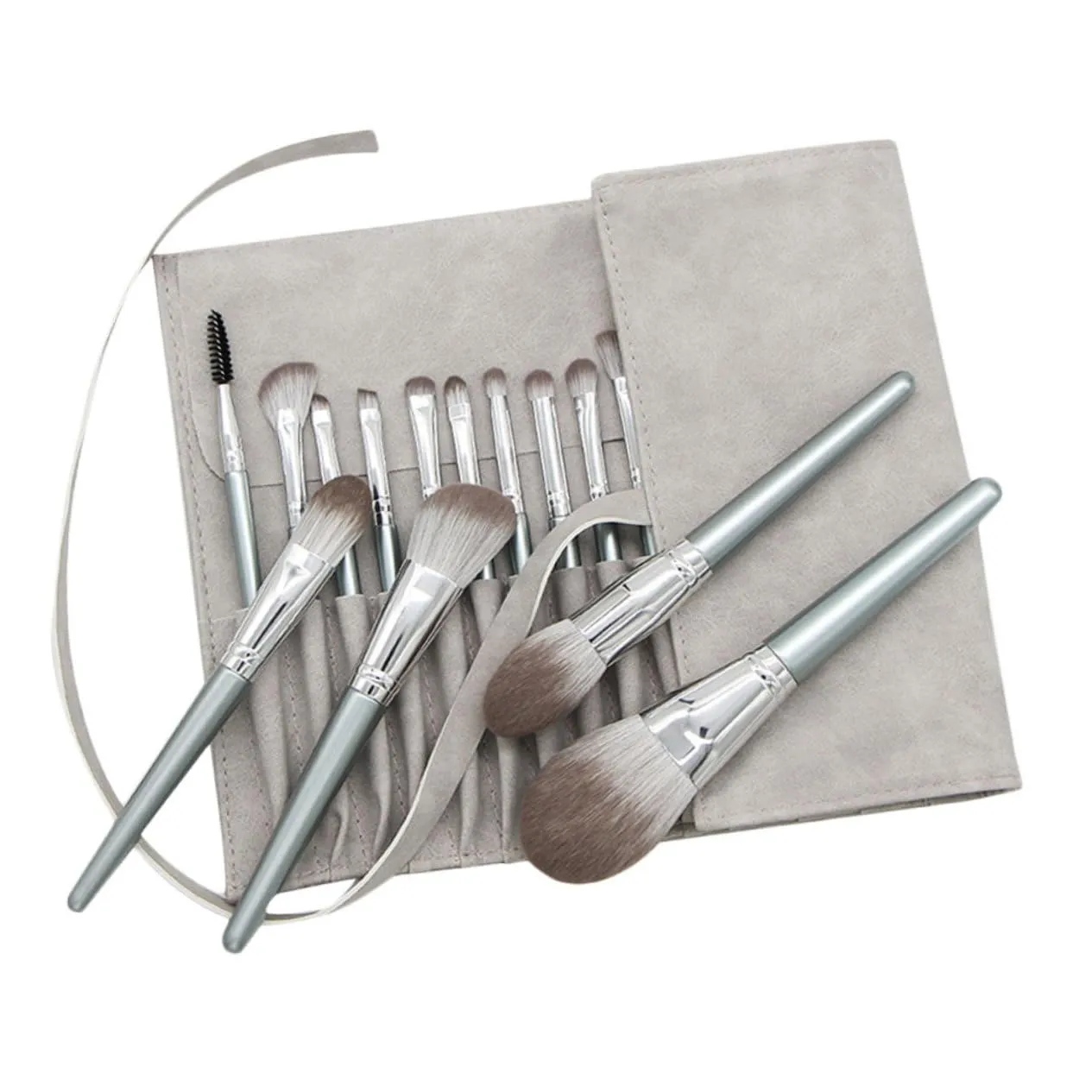 Gatuida Comprehensive 14-piece Makeup Brush Set for Eye Blush and Foundation Soft for Comfortable Application