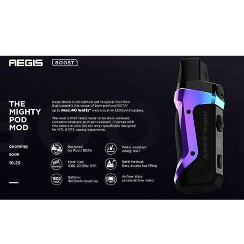 GeekVape Aegis Boost Pod Device 40W Kit