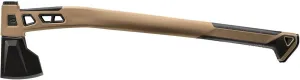 Gerber Gear Bushcraft Axe - Camping Survival Bushcraft Axe with Sheath - Features Hammerhead & Water-Resistant Compartments - Coyote Brown
