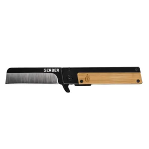 Gerber Quadrant Clip Folding Knife Bamboo