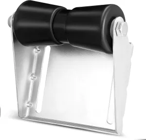 Gisafai Boat Trailer Rollers with Brackets Keel Roller Assembly Kit with Shaft and Bracket for Boat Trailer
