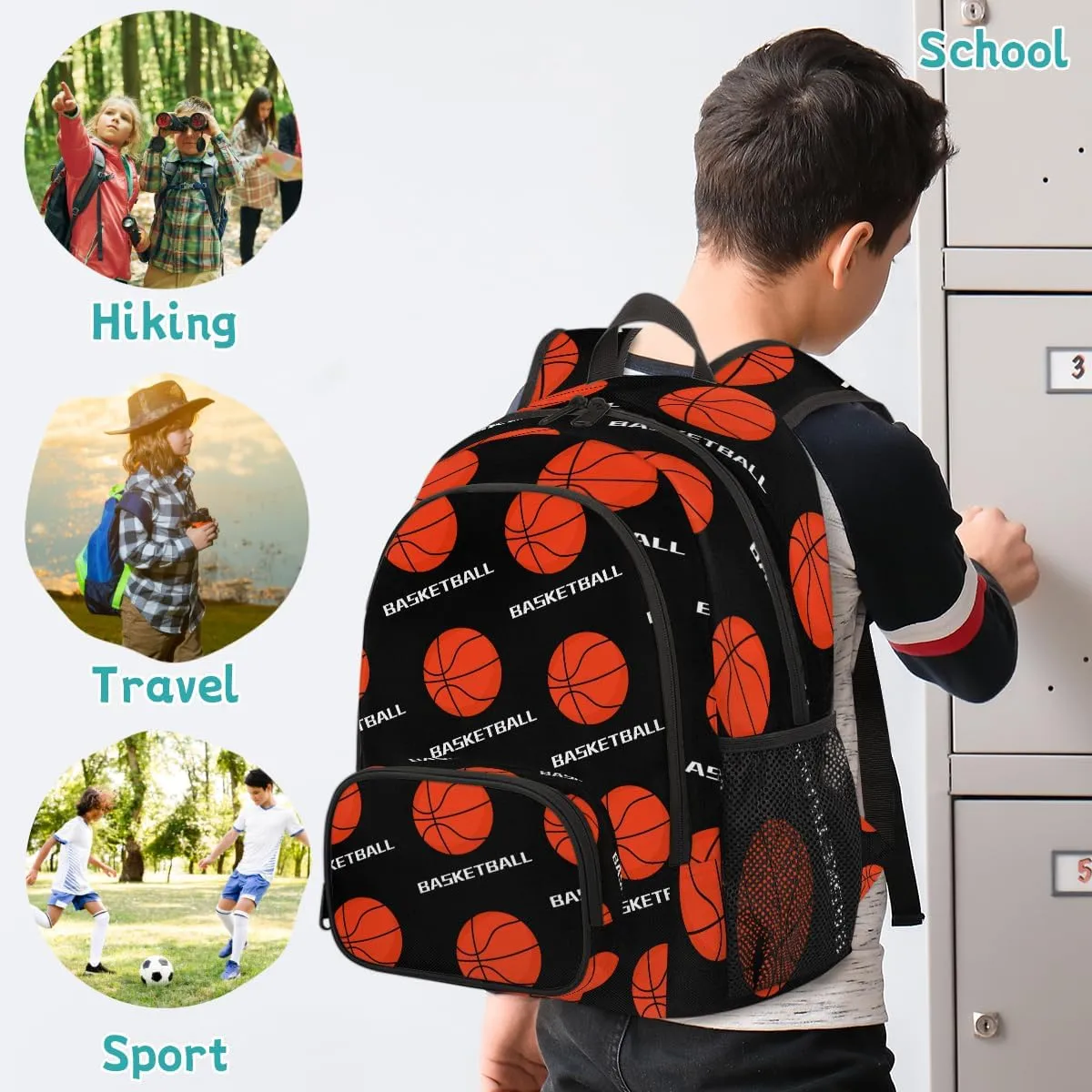 Glitter (No Glitter No Sequin) Carry on Travel Backpack for Women Men Water resistant Lightweight Rucksack Backpack for Weekender Casual Work Hiking Blue