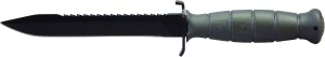Glock OEM Field Knife 6.5" Fixed Blade with Root Saw, Grey