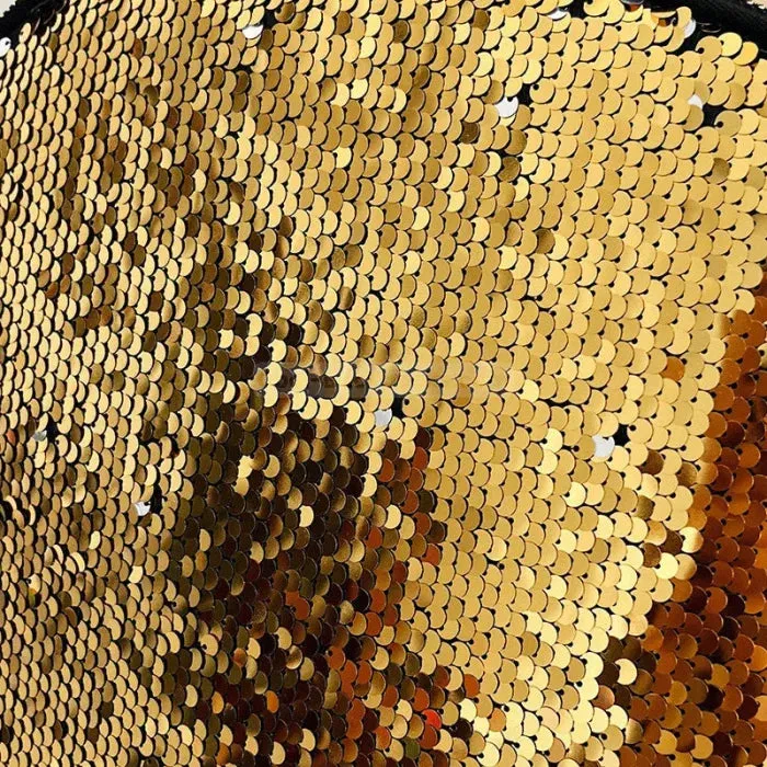 Gold Glitter Backpack