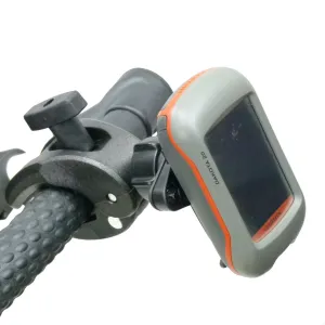 Golf Handlebar Clamp mount & Dedicated Cradle for Garmin Rino 610 - 650 - 655 - 700 - 750 - 755 (sku 48941)