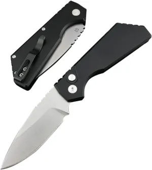 Goshawk 7'' Assisted Opening Pocket Knife，Push Button Lock Folding Knife，D2 Steel Blade，T6 Aluminum Handles with Pocketclip,Mini EDC Tool for Camping Hunting Hiking