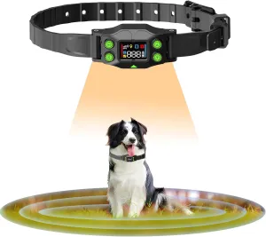 GPS Wireless Dog Fence & Training System 2-in-1, Electric Dog Fence,Chip Upgrade,Enhance and stabilize Signals,Suitable 15-110lbs Dogs, Radius from 25 to 999 Yards,Waterproof IPX7,Outdoor Use