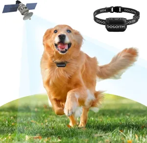 GPS Wireless Fence for Outdoor, Pet Containment System with AI Smart GPS Signal for Most of Dogs, Waterproof&Rechargeable Electric Collar Fence with 3 Warning Modes, Range 65-3290 FT