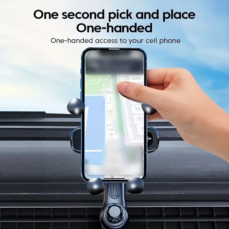 Gravity Car Phone Holder-Air Vent Clip Mount for Smartphones