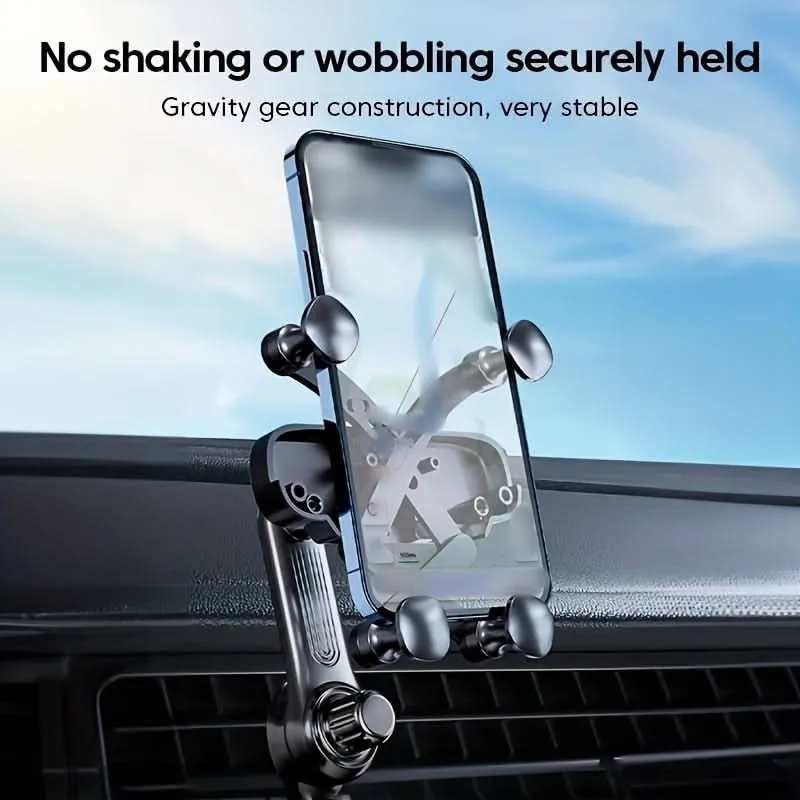 Gravity Car Phone Holder-Air Vent Clip Mount for Smartphones