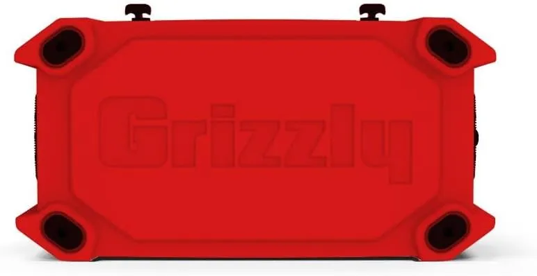Grizzly 60 Cooler | 60 qt Ice Chest Durable Rotomolded Insulated | Made in USA | Warranty for Life | For Beach Boat Camping Fishing Hunting | G60