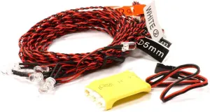 GTP Complete 8 LED Kit w/Control Box Module for Airplanes & Helicopter