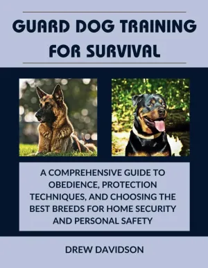GUARD DOG TRAINING FOR SURVIVAL: A Comprehensive Guide to Obedience, Protection Techniques, and Choosing the Best Breeds for Home Security and Personal Safety Paperback – July 25, 2024