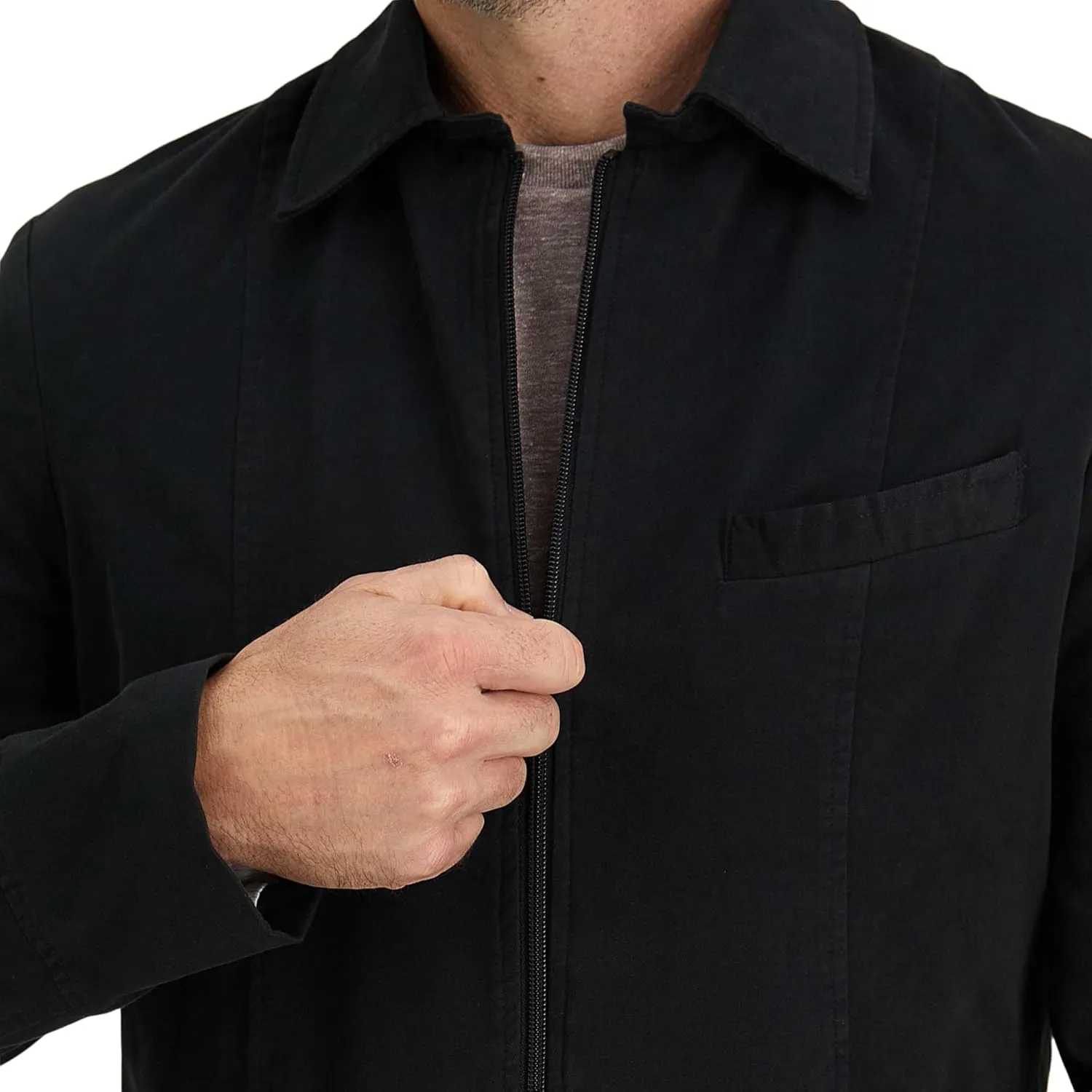 Haggar Men's Lightweight All Season Layering Shackets & Outerwear