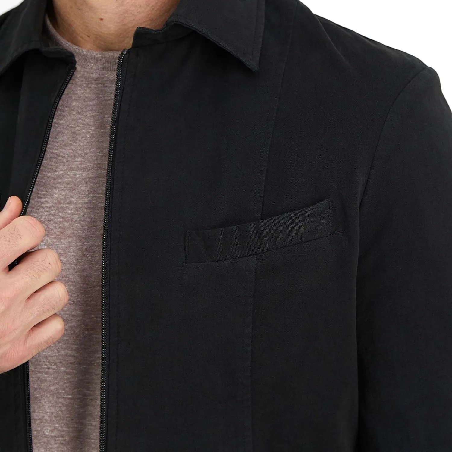 Haggar Men's Lightweight All Season Layering Shackets & Outerwear