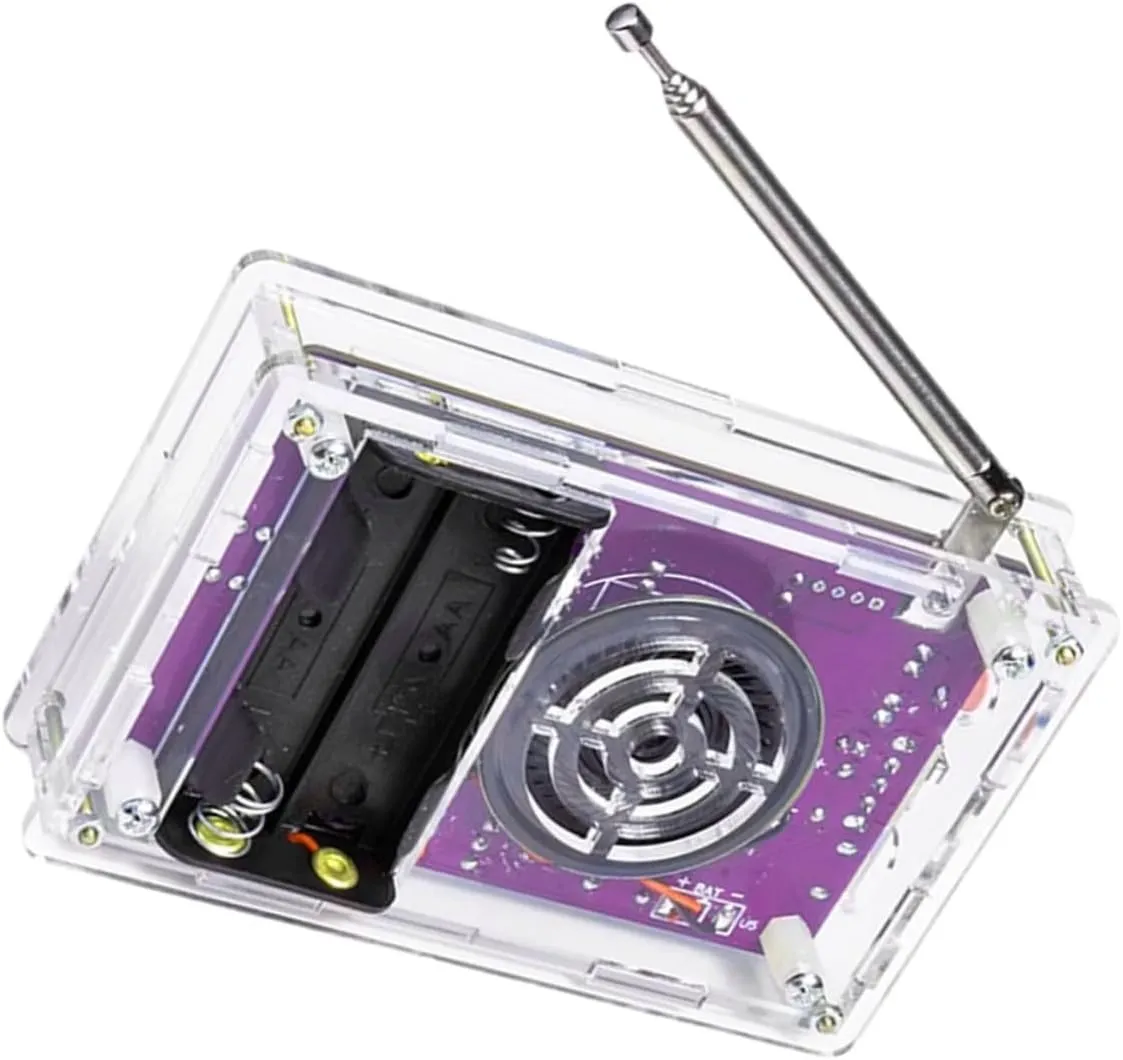 Hands-on Learning Kit Diy Radio Assembly Soldering Tools Enhance Your Electronic Skills Creativity