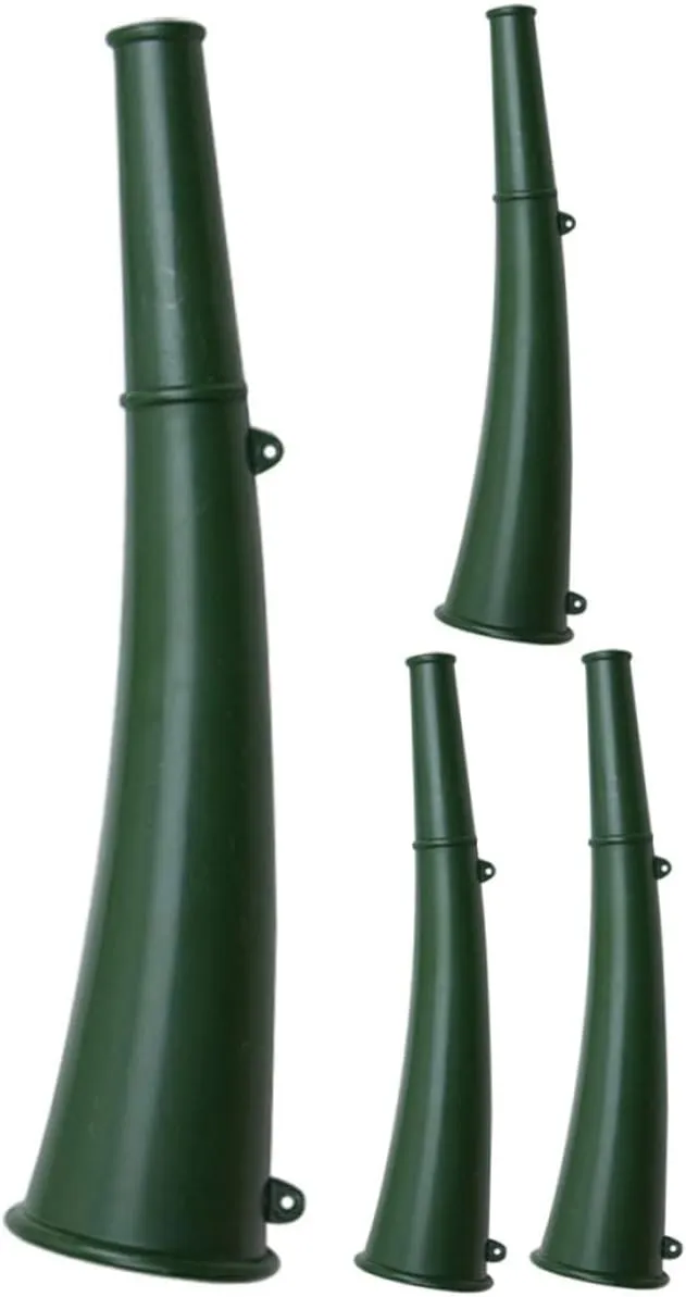 Happyyami 3sets Small Hiking Horn Survival Signal Trumpet Compact Outdoor Training Horn Essential Safety Tool for Camping 4pcs*3